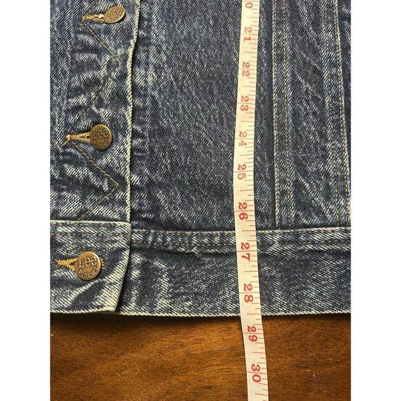 VTG 80s/90s Denim Lee Riders Jacket PATD-153438 Size M Union Made 340-3519 - Picture 10 of 13